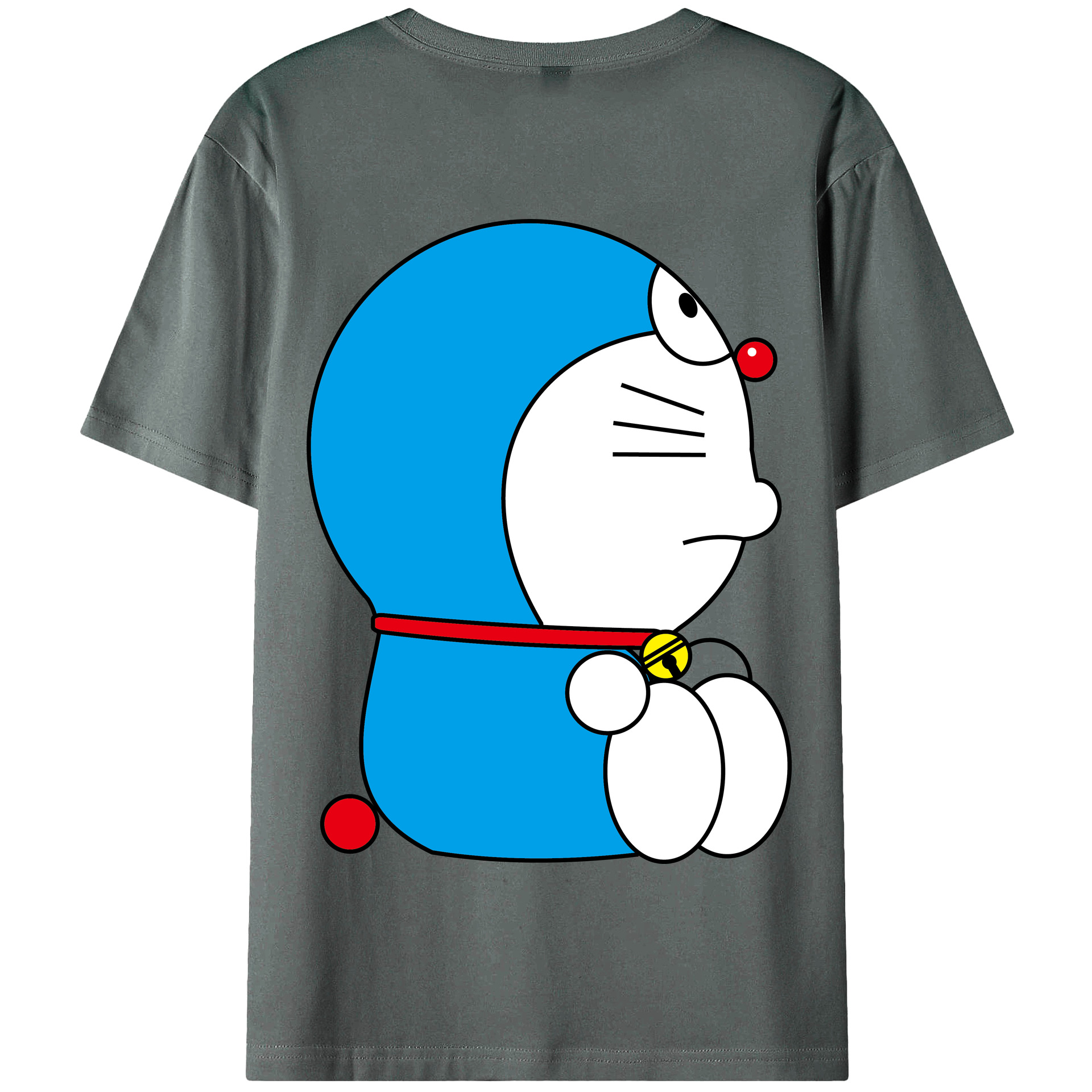 （画像用） ドラえもん Doraemon 綿100％半袖Tシャツ（背面プリント）
